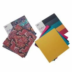 Crafter's Companion Pearlescent & Print 12" X 12" Paper Pads Set Of 2 Blush & Blue Florals -Crafter's Companion Sales unnamed file 719