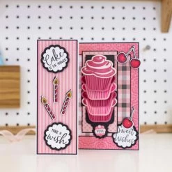 Crafter's Companion Make A Wish Shaped Card Stamp And Die Set -Crafter's Companion Sales unnamed file 733