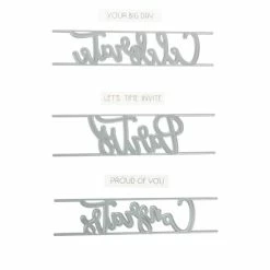 Crafter's Companion Celebration Connecting Stamps And Dies