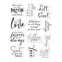 Crafter's Companion Love And Hugs Sentiment Verse Stamp Kit -Crafter's Companion Sales unnamed file 752