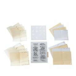 Crafter's Companion Christmas Verse Stamps And Inserts