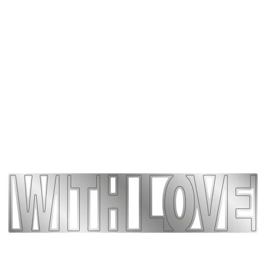 Crafter's Companion Word Cut-In Stamp And Die Set 2 Crafter's Companion Word Cut-In Stamp And Die Set - Image 2