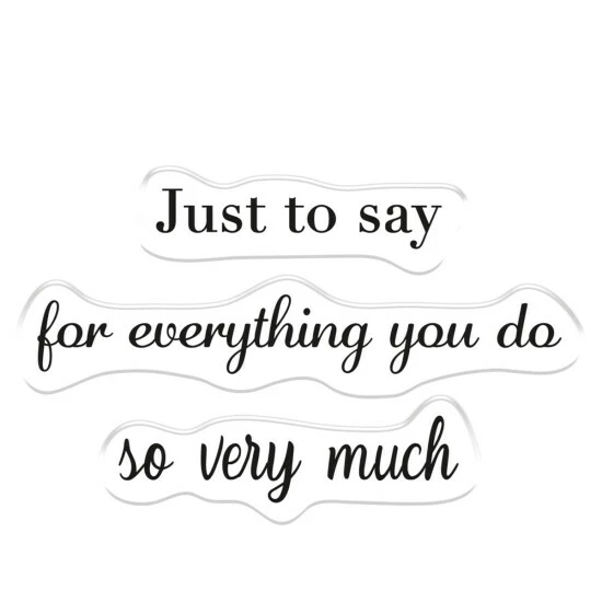 Crafter's Companion Word Cut-In Stamp And Die Set 6 Crafter's Companion Word Cut-In Stamp And Die Set - Image 6