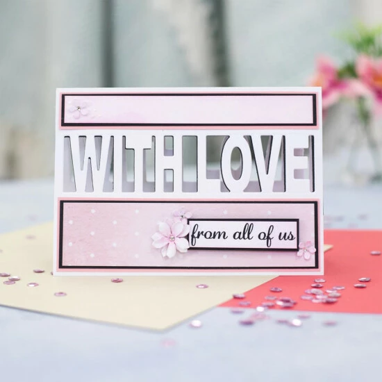 Crafter's Companion Word Cut-In Stamp And Die Set 9 Crafter's Companion Word Cut-In Stamp And Die Set - Image 9