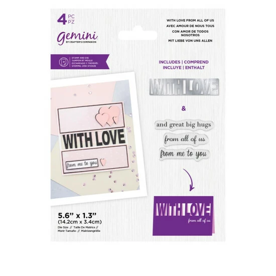 Crafter's Companion Word Cut-In Stamp And Die Set 10 Crafter's Companion Word Cut-In Stamp And Die Set - Image 10