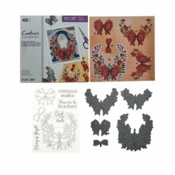 Crafter's Companion Festive Bows Decoupage Kit