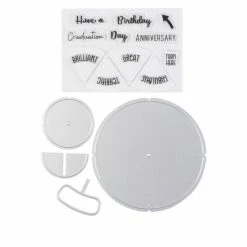 Crafter's Companion Reveal Wheel Stamp And Die Set