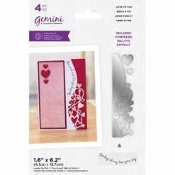 Crafter's Companion Gemini Curved Love Border Stamp And Die Set -Crafter's Companion Sales unnamed file 941